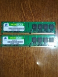 Две планки ОЗУ DDR 2 Corsair 1GB 667 MHz, фото №2