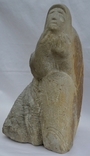 Скульптура песчаник. Монашка, фото №3