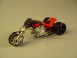 Motorcycle trike tricycle blastous mattel length 6.5 cm, photo number 2