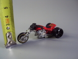 Motorcycle trike tricycle blastous mattel length 6.5 cm, photo number 3