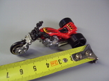 Motorcycle trike tricycle blastous mattel length 6.5 cm, photo number 4