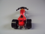 Motorcycle trike tricycle blastous mattel length 6.5 cm, photo number 6