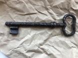Старовинний ключ 15 см, фото №2