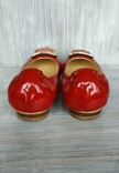 Туфли женские кожаные красные 39 размер, фото №9