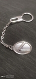 Срібний брелок для авто Lexus, фото №2