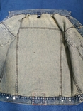 Куртка новая джинсовая AD INDUSTRY джинс коттон р-р М, фото №10