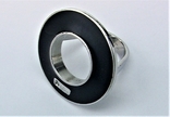 Кольцо перстень бижутерия Bliss оригинал с брилиантом *1894 MI 10,91 грамма размер 16,5, фото №3