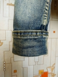 Куртка джинсовая с потертостями FB SISTER стрейч р-р М(состояние!), фото №6