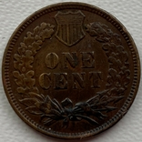 США 1 цент 1900 год, фото №3