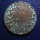 5 сантимов 1896 Франция (Г.17.33), фото №3