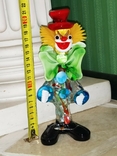 Клоун цветное стекло Мурано 21 см, фото №2