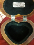 Шкатулка в форме сердца, фото №5