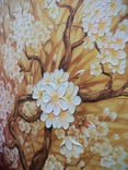 16G3 Картина. Цветы сакуры "Сакура". Холст, масло. 2016 год, фото №5