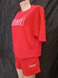 Спортивный костюм с шортами ( красный), фото №4