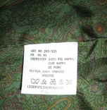 Большой кожаный мужской пиджак. Германия. Лот 661., photo number 8