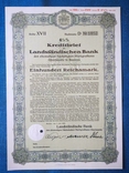 100 Reichsmarks, 1939 Bank of the Upper Lusatian Margraviate. D 1852. Germany., photo number 3