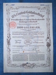 1000 gold marks 1927 Bond. P.1118. Berlin. Germany., photo number 3