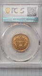 1 cоверен, PCGS AU55. 1870 год 7,99 грамм золота 917, фото №7