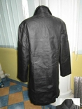 Фирменная женская кожаная куртка - плащ Tom Tailor. Канада. Лот 664, фото №4