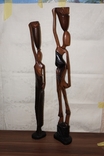 Африканские статуэтки 2 шт., фото №3