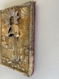 Икона Пр. Симеона Верхотурского в серебряном окладе, фото №13
