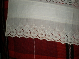 Рушник, украшенный вышивкой ришелье 1900-1920гг., фото №5