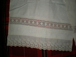 Рушник, украшенный вышивкой ришелье 1900-1920гг., фото №6