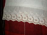 Рушник, украшенный вышивкой ришелье 1900-1920гг., фото №8