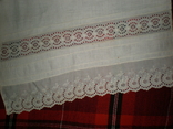 Рушник, украшенный вышивкой ришелье 1900-1920гг., фото №11