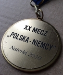 Медаль Polska-Niemcy 2010, фото №4