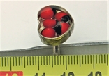 Кольцо перстень бижутерия Европа 2,97 грамма 17 размер, фото №6