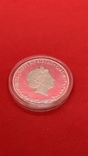 Сувенірна монета. ONE OUNCE CANADA HAPPY 90th BIRTHDAY. 2016, фото №3