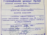 Сертификаты ценных бумаг ДІНКО, фото №7