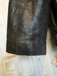 Мощная кожаная куртка NEWPORT натур. кожа р-р L(ближе к XL), photo number 6