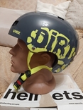 Детский велосипедный шлем Uvex Kid 3 55-58 см., фото №3