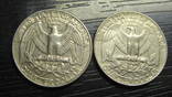 25 центів США 1988 (два різновиди), фото №3