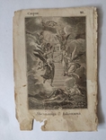 Книжная гравюра"Лестница Якова",13*18см, 1802 г, фото №2