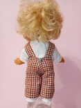 Кукла чудик Schalkau Шалькау прошитые волосы ГДР, фото №4