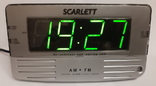 Радио часы SCARLETT SC-4007, фото №2