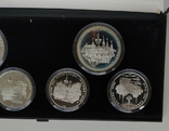 1980 Набор Олимпиада 1977 1978 6 монет серебро пруф 10 и 5 рублей, фото №5