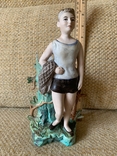 Мальчик с волейбольной сеткой. Карандашница. 1930-е гг. Артель., фото №2