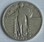 25 центов 1928 США, фото №2