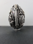 Яйцо пасхальное из Афона (Греция) Серебро 995 пробы, фото №4