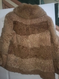 Полушубок овчина натуральный идеал ( опушка и ворот песец ), фото №10