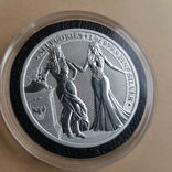 Germania Mint 2020 Германия Италия 1 унция серебра, фото №3