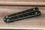 Нож бабочка А16 Black (1154), фото №5