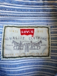 Рубашка джинсовая LEVIS оригинал коттон p-p 2XL(состояние!), фото №12