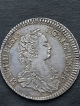 1/4 Талера Австрия Мария Терезия 1745 год серебро, фото №2