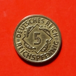 5 пфеннигов 1935 А, фото №2