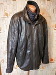 Куртка кожаная утепленная WARREN PARKER кожа наппа p-p XL, фото №3